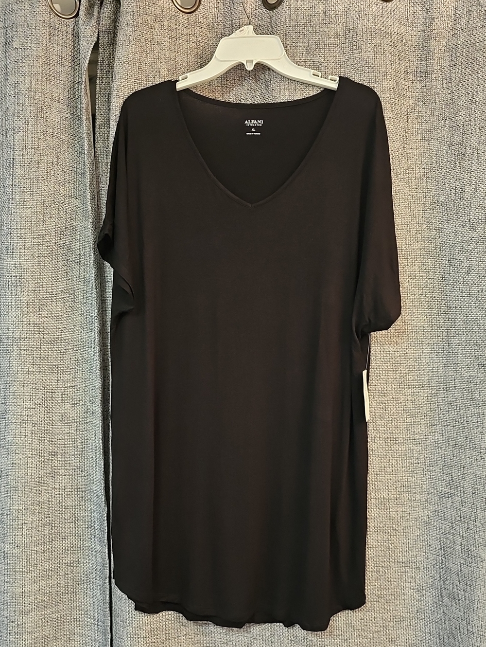 NEW Alfani Black Intimates Nightgown XL